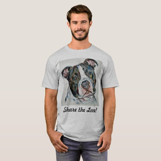 PITBULL T - SHIRT (Vorne ganz)