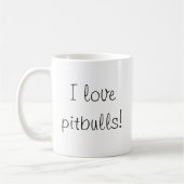 Pitbull Tasse (Links)