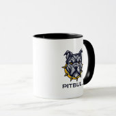 Pitbull Tasse (VorderseiteRechts)