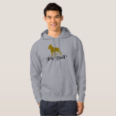 PITBULL TATZEN HOODIE (Vorne ganz)