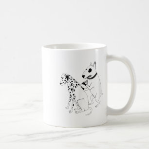 Pitbull Terrier Dog Animal Dalmatiner Tattoo Welpp Kaffeetasse