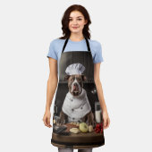 Pitbull Terrier Dog Koch Schürze (Getragen)