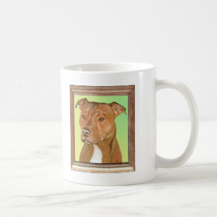 Pitbull-Terrier-Malen Kaffeetasse