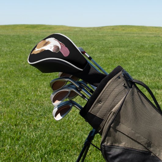 Pitbull Terrier Mix Golf Headcover (In SItu)