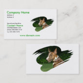 Pitbull-Terrier-Visitenkarte Visitenkarte (Vorne/Hinten)