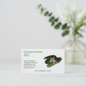 Pitbull-Terrier-Visitenkarte Visitenkarte (Stehend Vorderseite)