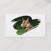 Pitbull-Terrier-Visitenkarte Visitenkarte (Rückseite)