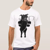 Pitbull Thuggin T-Shirt (Vorderseite)