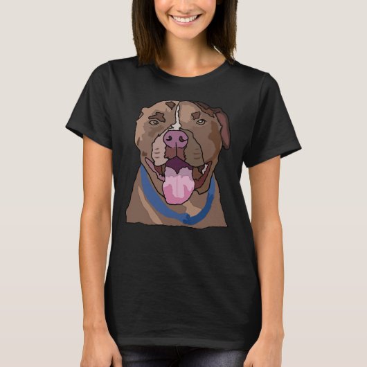 Pitbull Timmy T-Shirt (Vorderseite)
