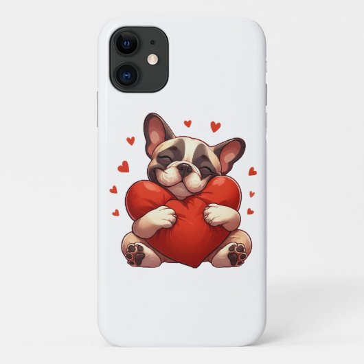 Pitbull Valentinstag Geschenke Case-Mate iPhone Hülle (Rückseite)