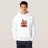Pitbull Valentinstag Geschenke Hoodie (Vorne ganz)