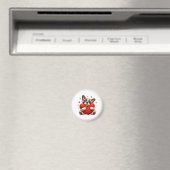 Pitbull Valentinstag Geschenke Magnet (In Situ (Geschirrspüler))