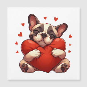 Pitbull Valentinstag-Geschenke Magnetkarte