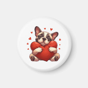 Pitbull Valentinstagsgeschenke Magnet