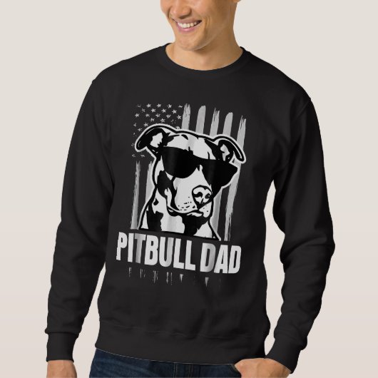 Pitbull-Vater 36 Sweatshirt (Vorderseite)