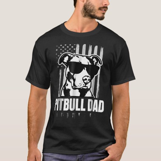Pitbull-Vater 36 T-Shirt (Vorderseite)