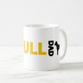 Pitbull Vater Kaffeetasse (VorderseiteRechts)