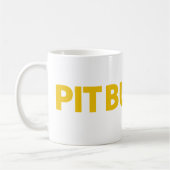 Pitbull Vater Kaffeetasse (Links)