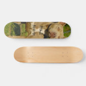 Pitbull verschalt Mut Skateboard (Horizontal)