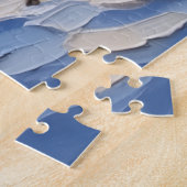 Pitbull-Weihnachtsboot-Feiertag Puzzle (Seite)