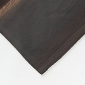 Pitbull Welpe Herbst Delight Pumpkin Fleecedecke (Ecke)