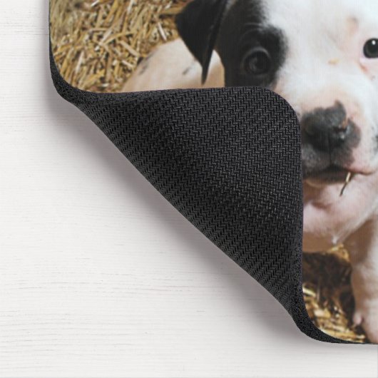 PitBull Welpen Mousepad (Ecke)