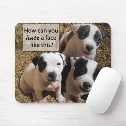 PitBull Welpen Mousepad (Mit Mouse)
