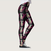 Pitbull Welpenhundekunst-Leggings Leggings (Rechts)
