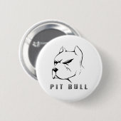 Pitbull zeichnen button (Vorne & Hinten)