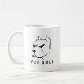 Pitbull zeichnen kaffeetasse (Links)