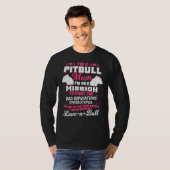 Pitbull-Zitat T-Shirt (Vorne ganz)