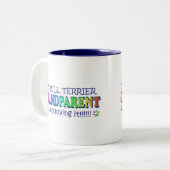 PITBULL ZWEIFARBIGE TASSE (Vorderseite Links)