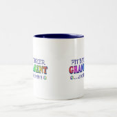 PITBULL ZWEIFARBIGE TASSE (Mittel)