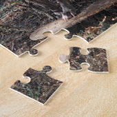 Pitbulle mit Skateboard Puzzle (Seite)