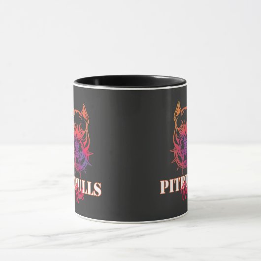 Pitbulle-Regel Tasse (Zentrum)