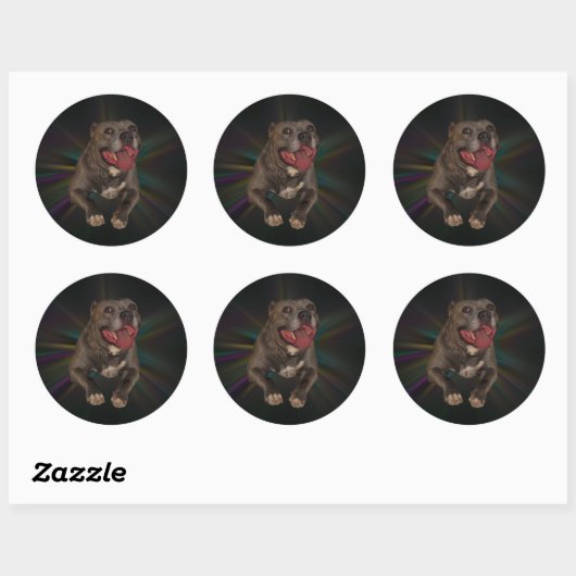 Pitbulle Stickers (Blatt)
