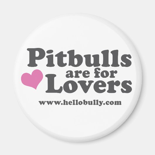 Pitbullen sind für Liebhaber Magnet - Rosa und Gra (Vorne)