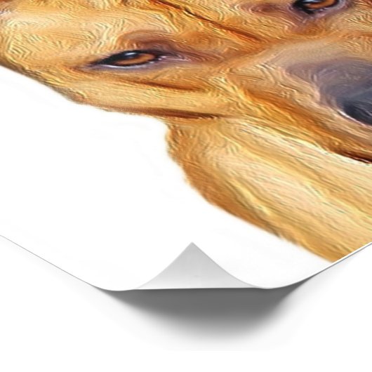 Pitbulling Fotodruck (Ecke)