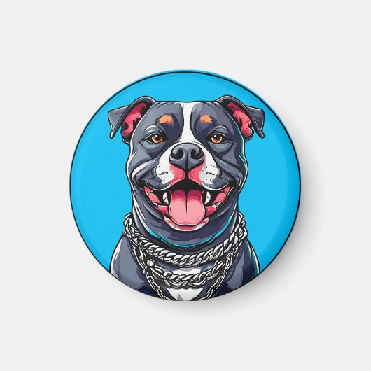 Pitbulling Magnet (Vorne)