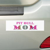 PitBullMom Autoaufkleber (Auf Auto)