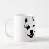 Pitbulls bw kaffeetasse (Links)