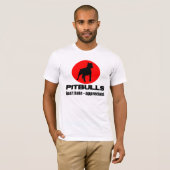 Pitbulls - hassen Sie nicht, schätzen Sie T - T-Shirt (Vorne ganz)