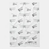 Pitcairn Aviation Teetuch Geschirrtuch (Vertikal)