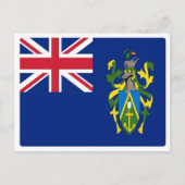 Pitcairn Islands - Flag - Postkarte (Vorderseite)