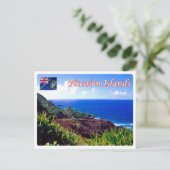 Pitcairn Islands - St. Paul's Point - Postkarte (Stehend Vorderseite)