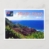 Pitcairn Islands - St. Paul's Point - Postkarte (Vorderseite)