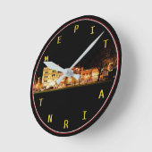 Pitcairn-Zeit Runde Wanduhr (Winkel)