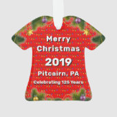 Pitcairn Zip Code Ornament (Rückseite)