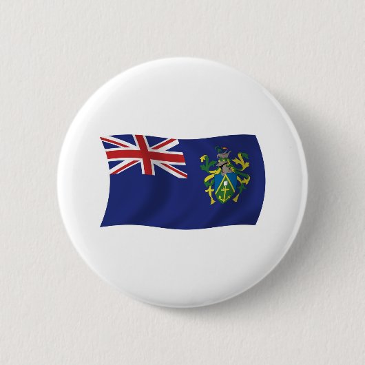 Pitcairninseln-Flaggen-Button Button (Vorderseite)