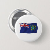 Pitcairninseln-Flaggen-Button Button (Vorne & Hinten)